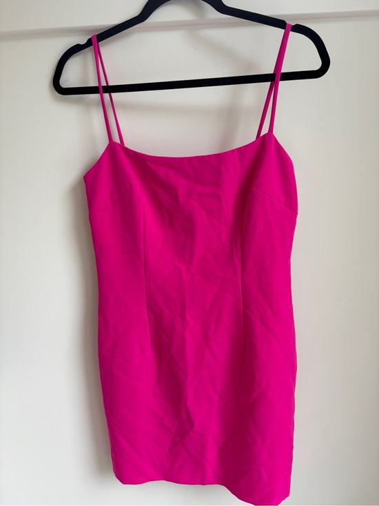 Milly Dresses & Skirts - Milly Hot Pink Spaghetti Strap Mini Dress - 2